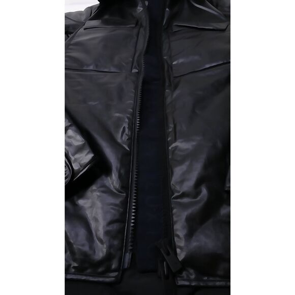 NIB Luxton Women's Teatherless Bomber Jacket Black 890 Black S P - Picture 7 of 16